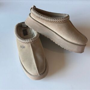 UGG Beige Slip-On Loafers